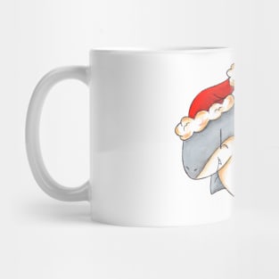 Santa Shark Mug